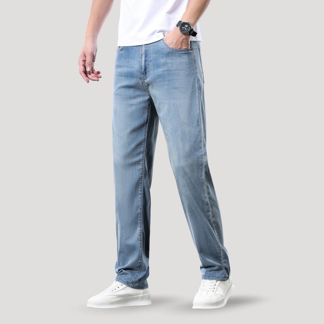 Straight Leg Jeans – Light Wash – Everyday Casual Fit