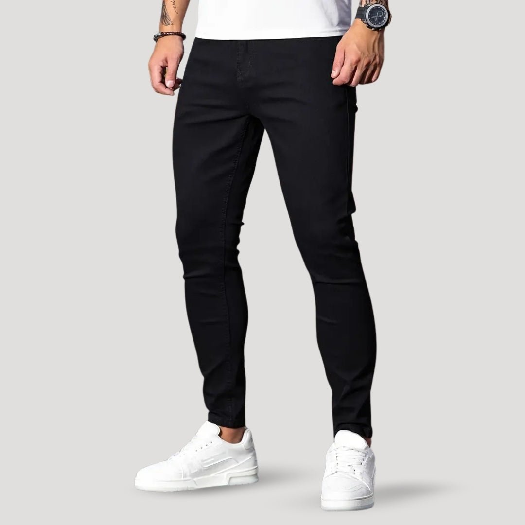 Slim Fit Jeans – High Stretch – Deep Blue Comfort Denim