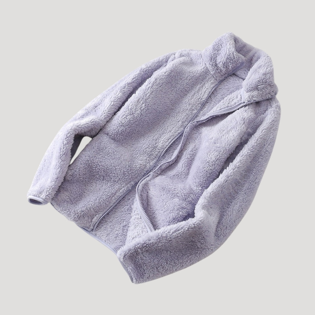 Fleece Jacket – Ultra-Soft Texture – Winter Casual Comfort