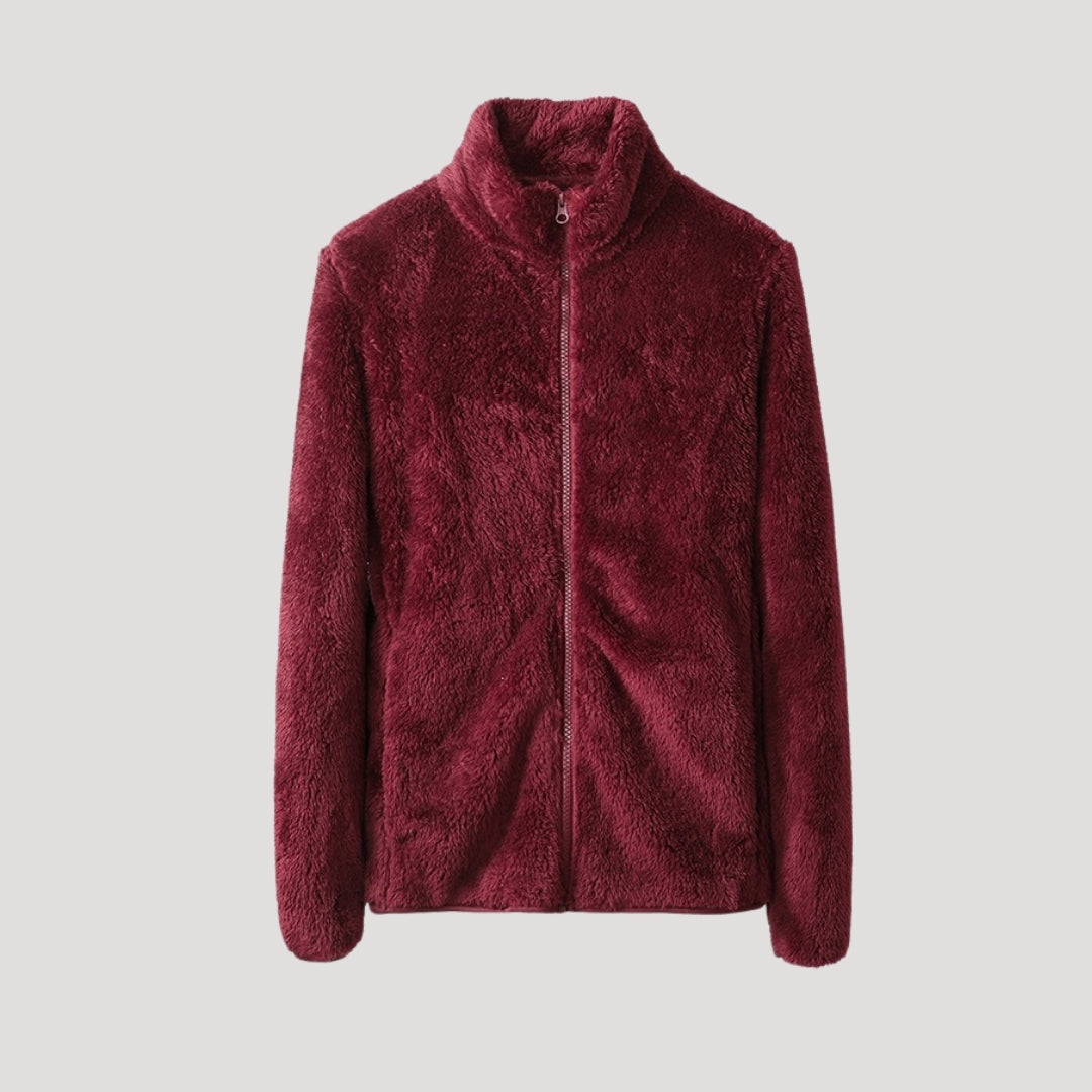 Fleece Jacket – Ultra-Soft Texture – Winter Casual Comfort