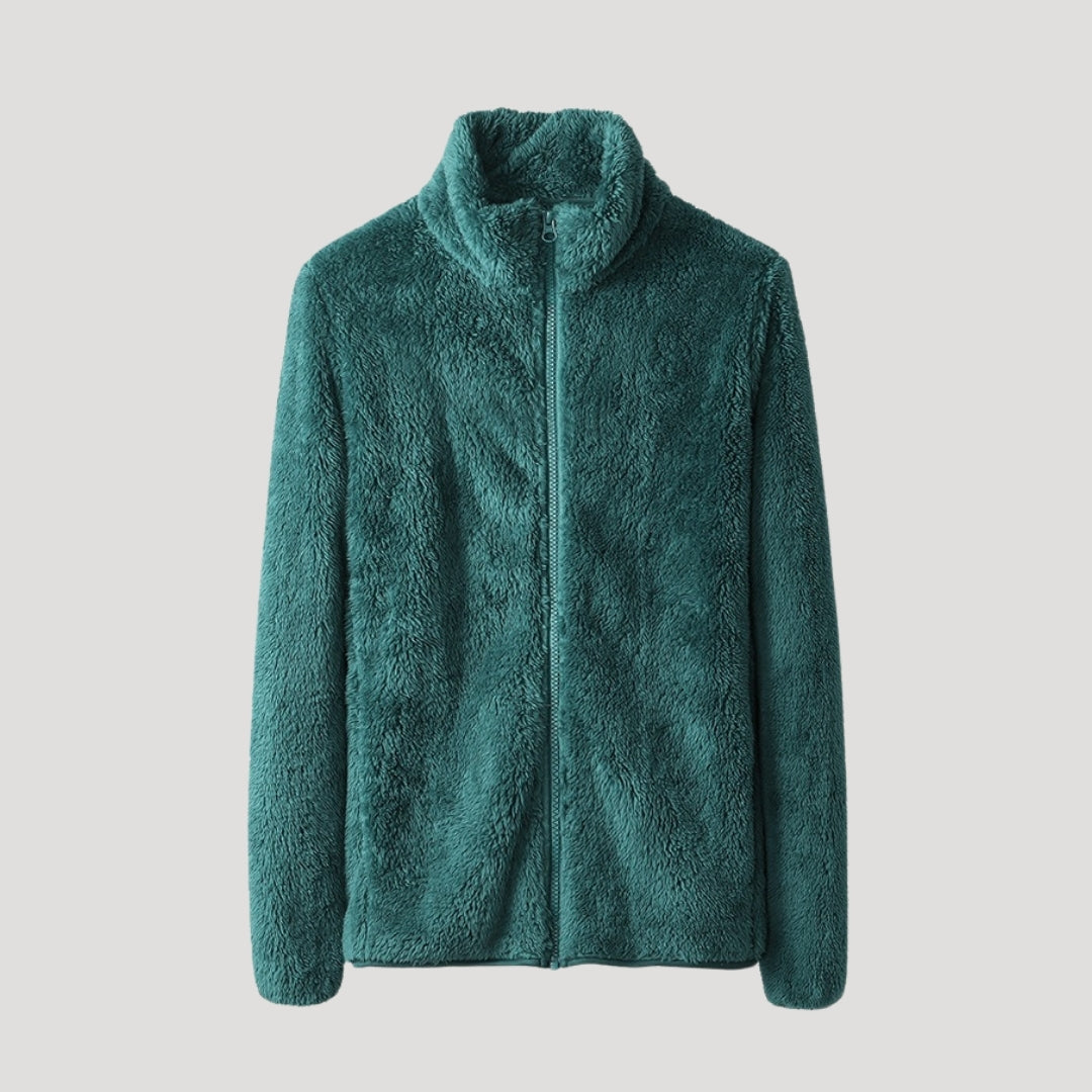 Fleece Jacket – Ultra-Soft Texture – Winter Casual Comfort