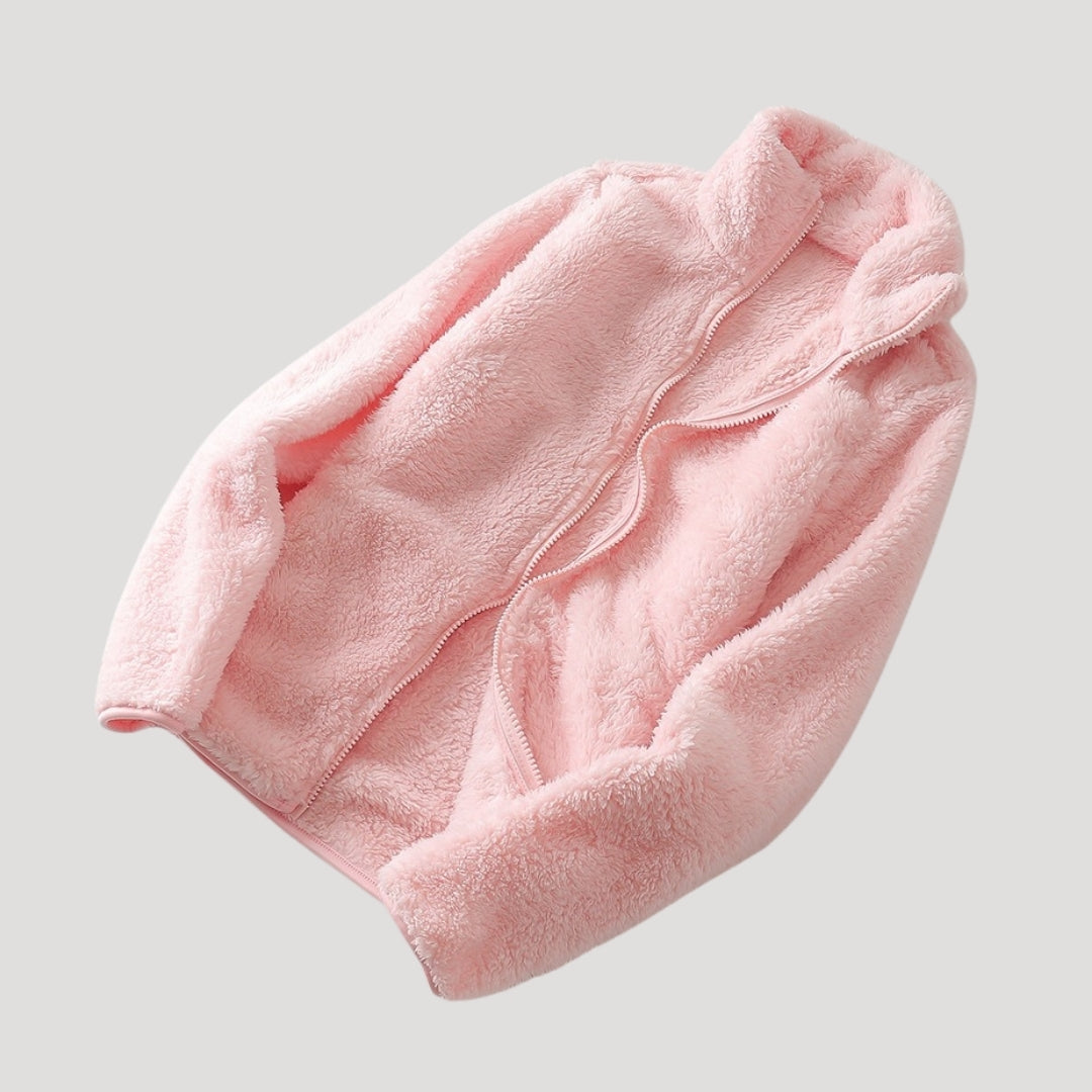 Fleece Jacket – Ultra-Soft Texture – Winter Casual Comfort