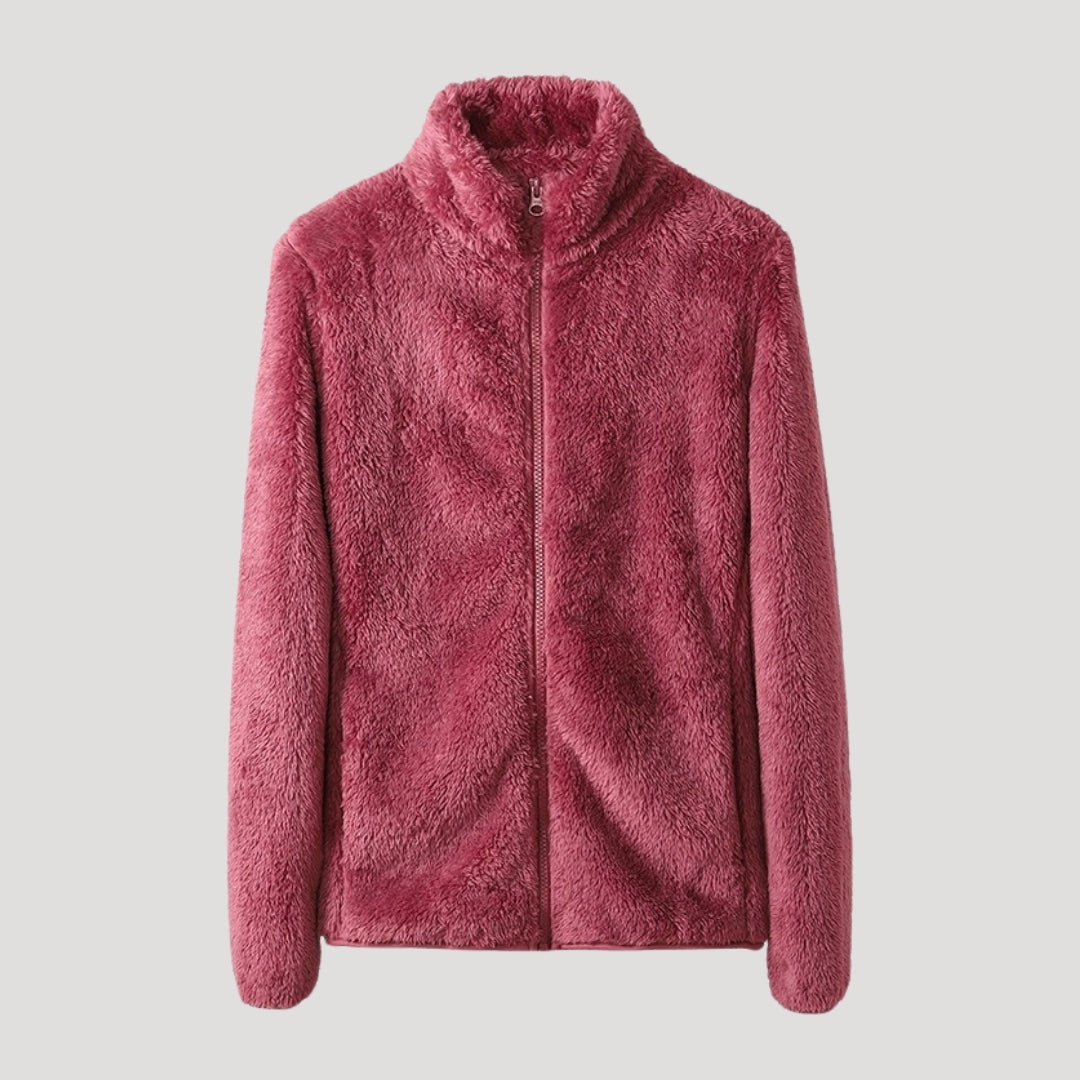 Fleece Jacket – Ultra-Soft Texture – Winter Casual Comfort