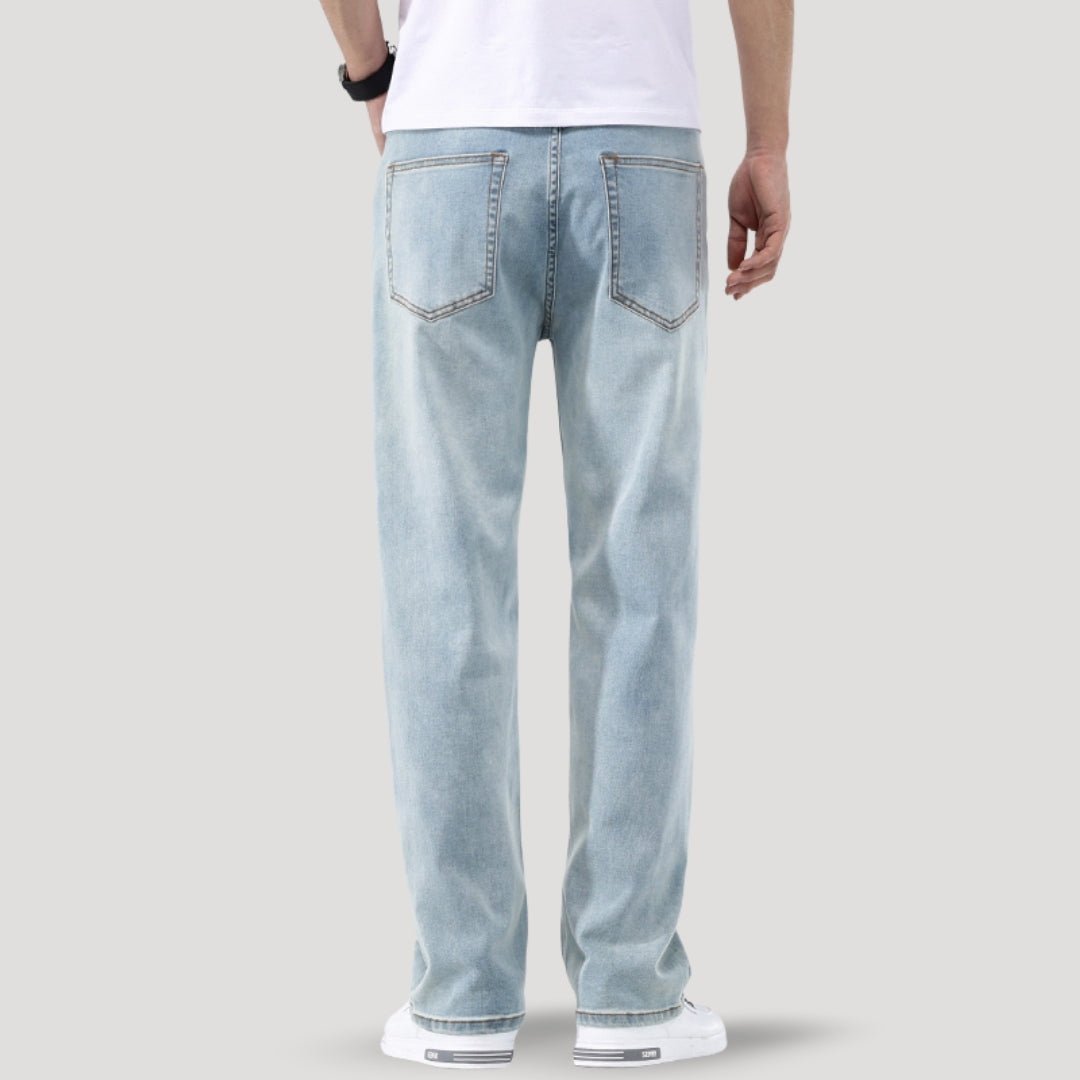 Relaxed Jeans – Wide Leg – Light Wash Vintage Fit