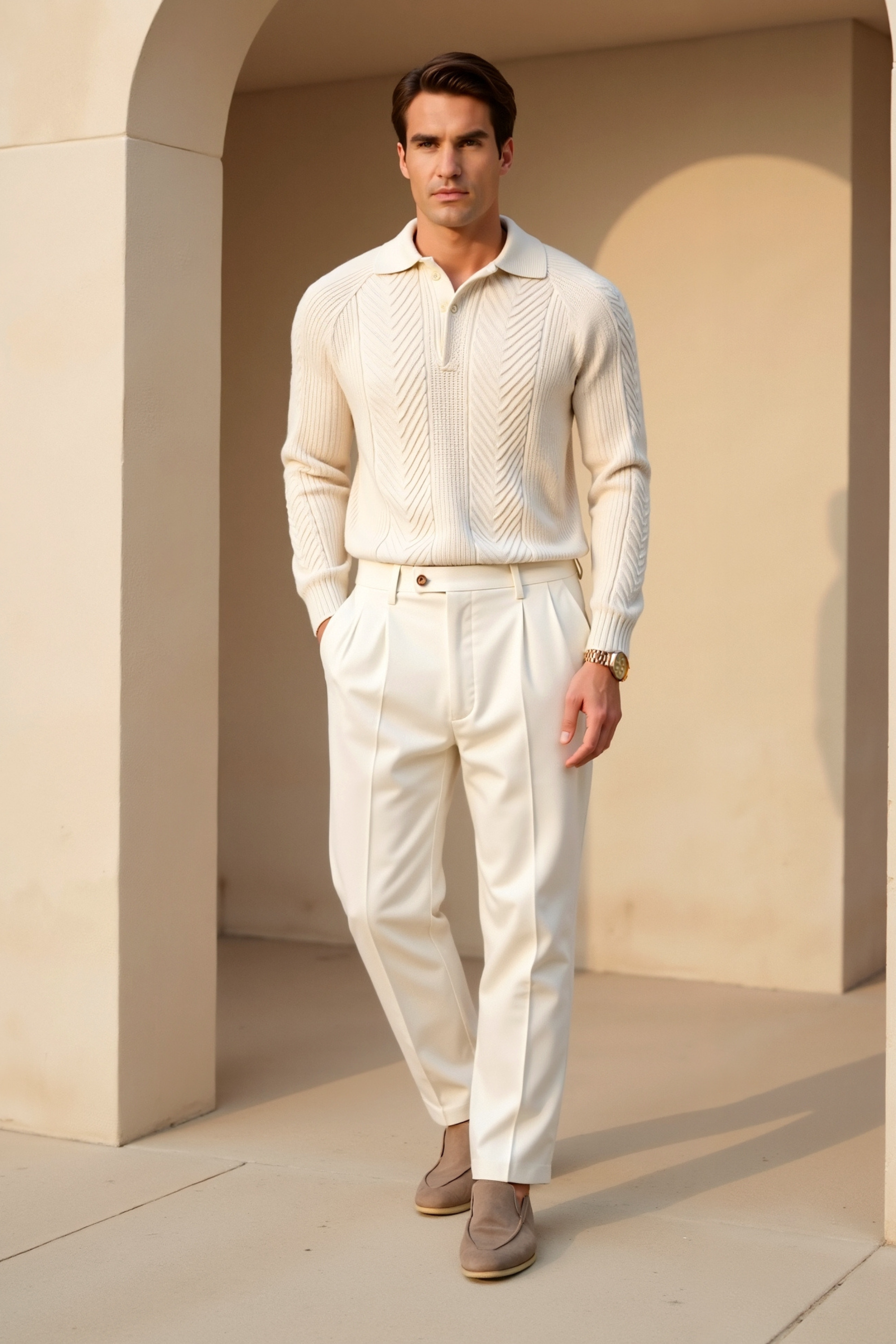 Women's Retro Long Sleeve Sweater