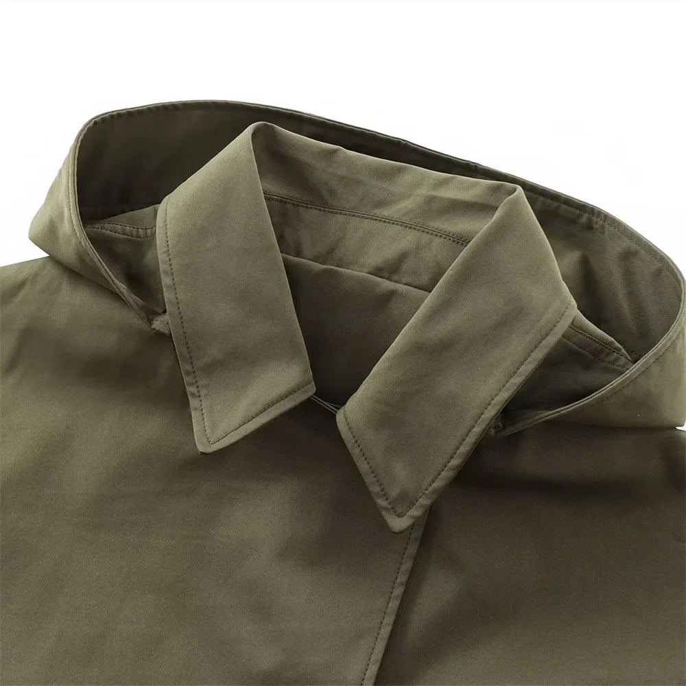 Women's Trench Coat Black